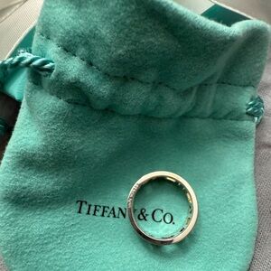 Tiffany & Co. Silver Atlas Ring